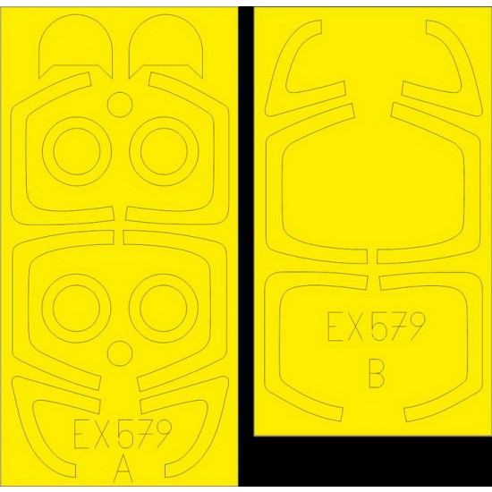 1/48 L-39C Albatros TFace Paint Masks for Trumpeter kits
