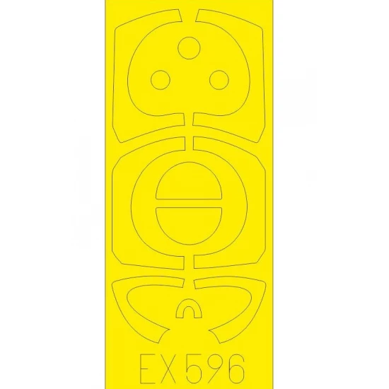 1/48 Aero L-29 Paint Masks for Eduard kits