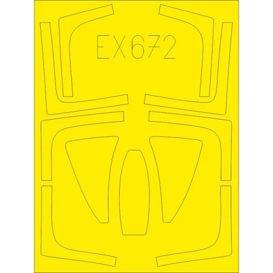 1/48 Grumman F-14D Tomcat Paint Masks for AMK kits