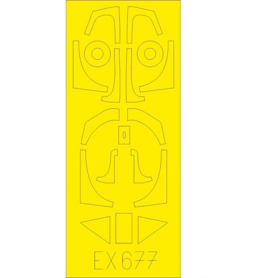 1/48 Focke-Wulf Fw 190A-8 Weekend Edition Paint Masks for Eduard kits