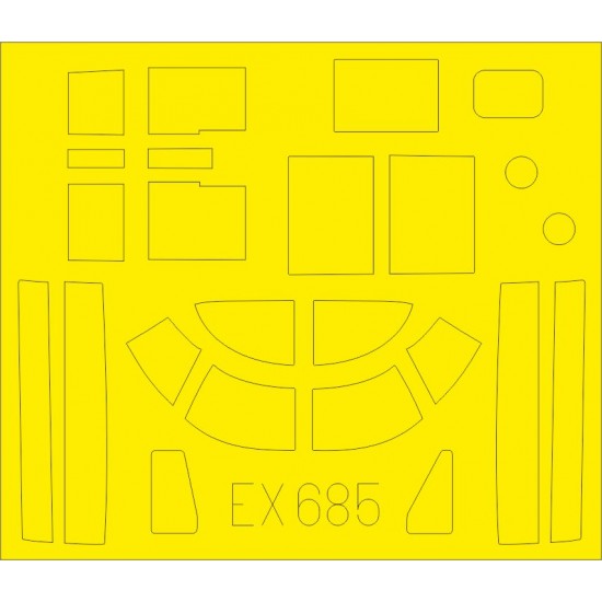 1/48 Douglas A-26B Invader Paint Masking for ICM kits
