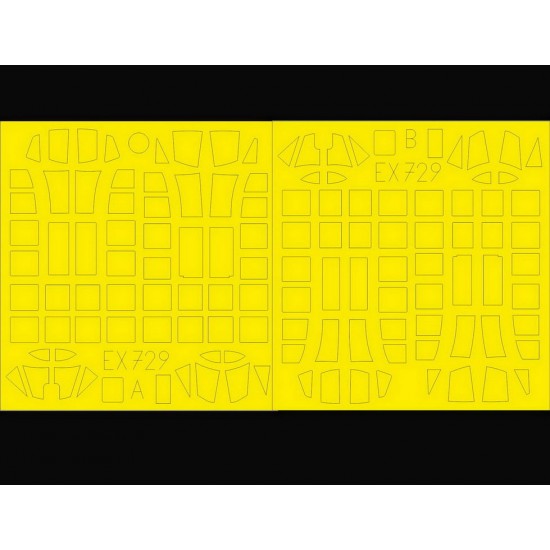 1/48 Douglas SBD-2 Dauntless TFace Paint Masking Sheets for Academy kits