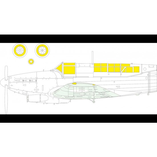 1/48 Fairey Fulmar Mk.I Tface Paint Masks for Trumpeter kits