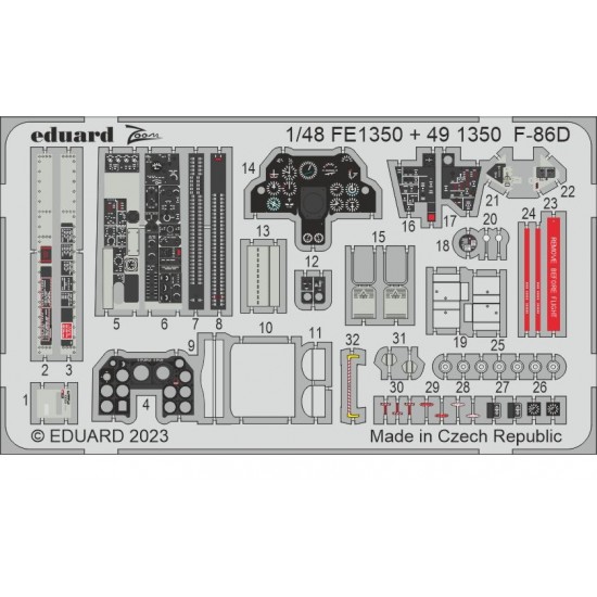 1/48 F-86D Sabre Detail Set for Revell kits