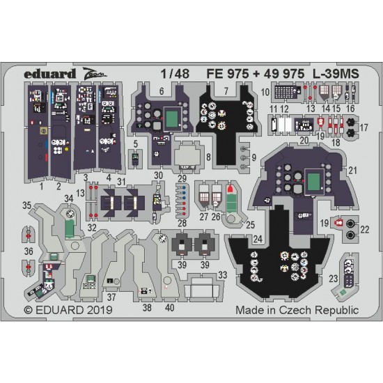 1/48 Aero L-39MS Albatros Detail Set for Trumpeter kits