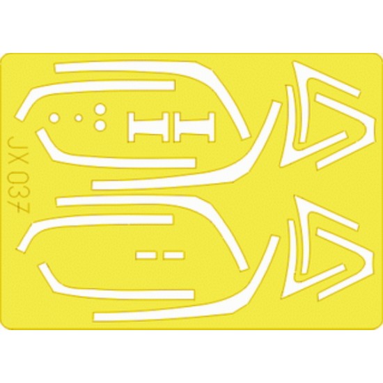 1/32 F-16CJ Fighting Falcon Paint Mask for Tamiya kit