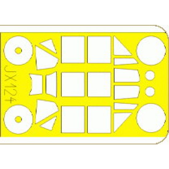 Eduard Painting Mask for 1/32 Messerschmitt Bf 109E-4 for Dragon/Cyber Hobby kit