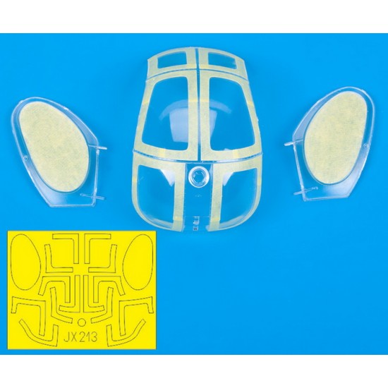 1/48 Boeing AH-6J Paint Masks for Kitty Hawk kits