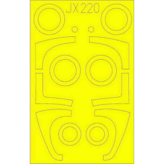 1/32 Northrop F-5E Painting Masks for Kitty Hawk kits