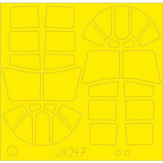 1/32 Curtiss P-40N Warhawk TFace Paint Masks for Trumpeter kits