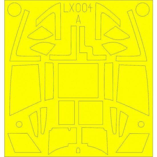 1/24 Mosquito FB Mk.VI TFace Painting Masks for Airfix kits