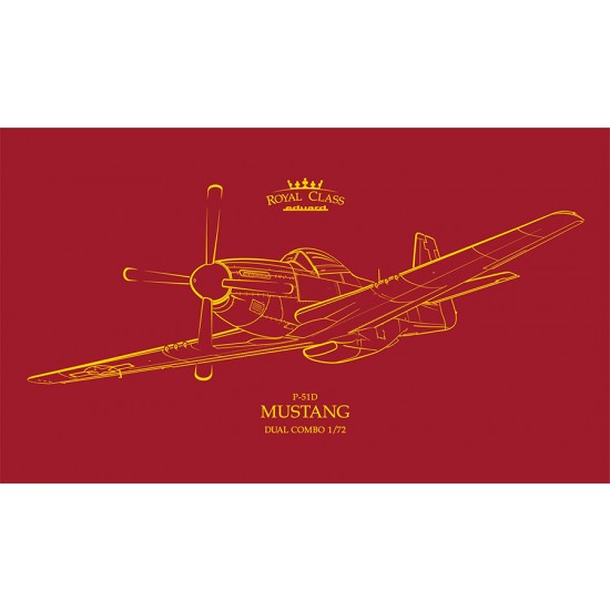 1/72 US P-51D Mustang Fighter Dual Combo [Royal Class Edition]