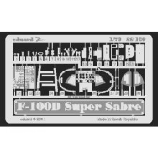 1/72 F-100D Super Sabre Detail-up Set Vol.2 for Italeri kit