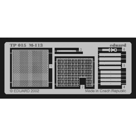 Photoetch for 1/35 M113 APC (Armored Personnel Carrier) for Tamiya kit