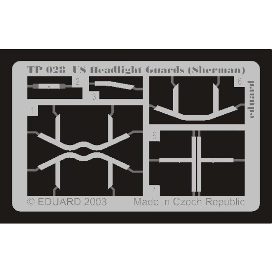 1/35 US Headlight Guards (Sherman)