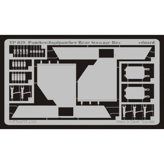1/35 German Panther/Jagdpanther Rear Stowage Box