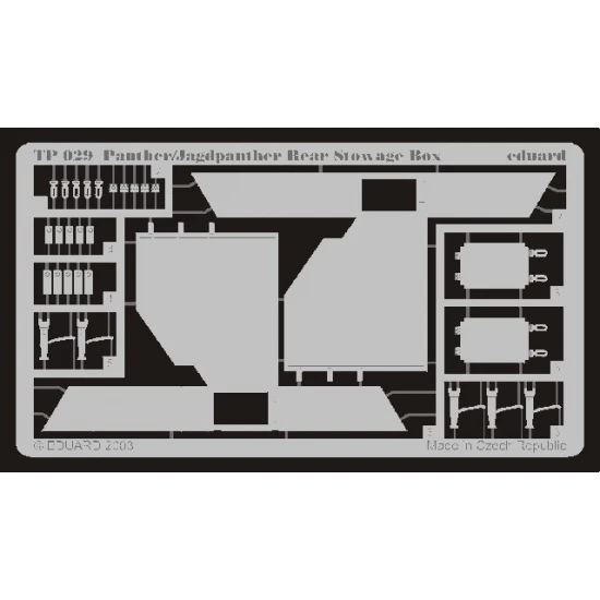 1/35 German Panther/Jagdpanther Rear Stowage Box