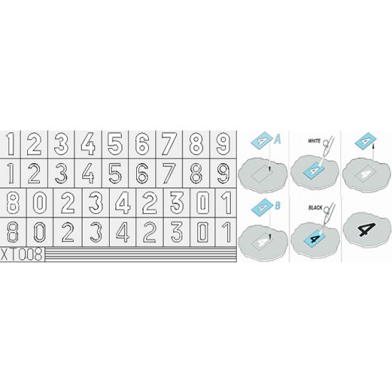 1/35 German Numbers (Medium)