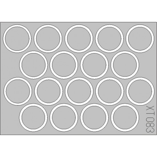 1/35 SdKfz.11 Wheel Mask for Italeri kit