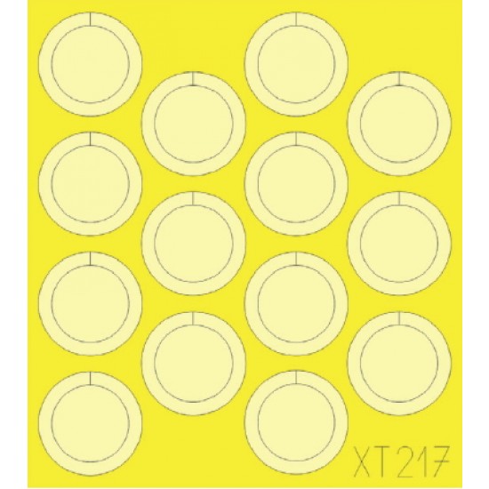1/35 Russian Su-76M Wheels Paint Mask for Tamiya #35348 kit