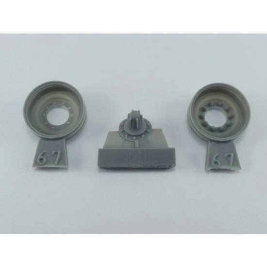 1/35 M46/47/48/60 Steel Wheels Type 2 for AFV Club/Dragon/Meng/Takom/Italeri/Academy kits