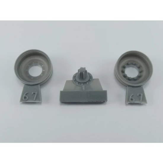 1/35 M46/47/48/60 Steel Wheels Type 2 for AFV Club/Dragon/Meng/Takom/Italeri/Academy kits