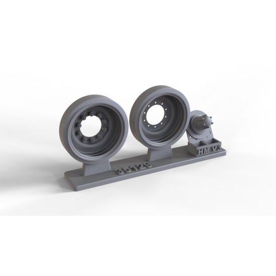 1/35 M60A1-A3 Type 1 Steel Wheels for Takom M60 Family kits