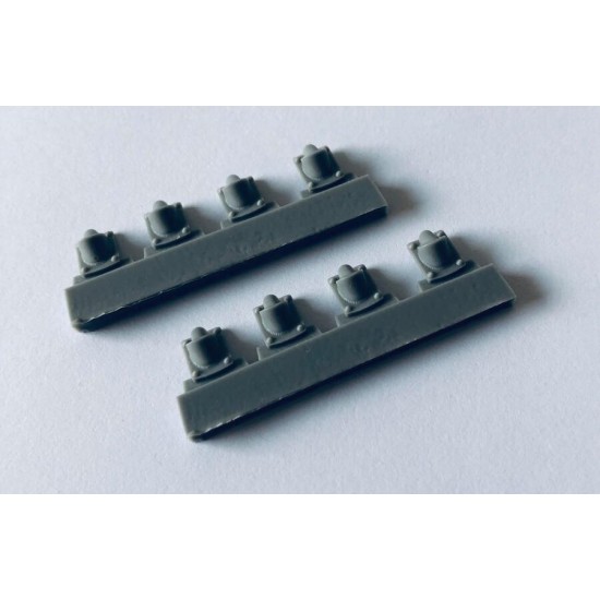 1/35 PzKpfw III J-N One Pieces Brake Cooling Air Intake for Dragon Kits (8pcs)
