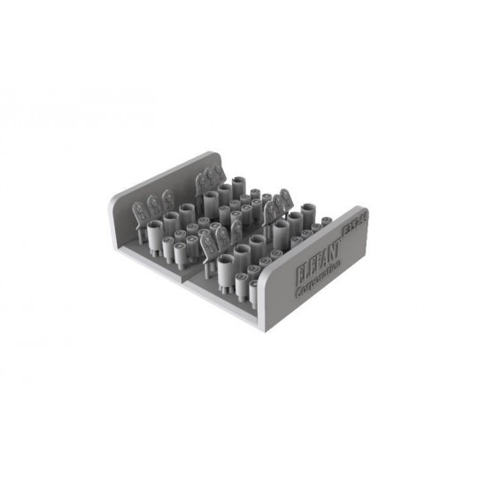 1/35 Stug III G Family Smoke Launchers for 2 Vehicles