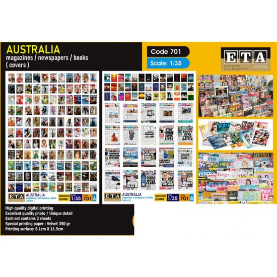 1/35 Australia - Magazines, Newspapers, Books