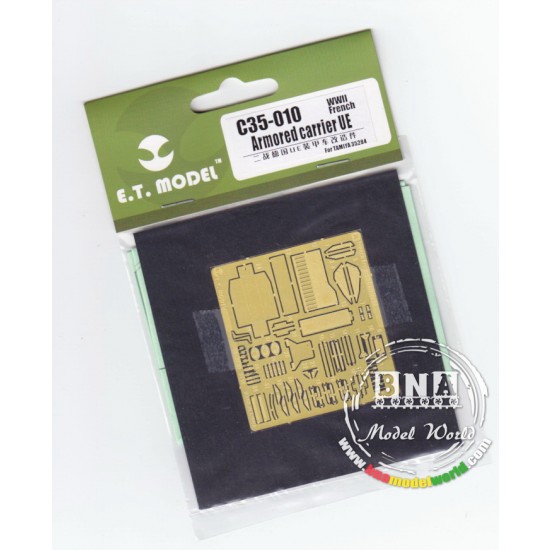 Photo-etched parts for 1/35 WWII French Armoured Carrier UE for Tamiya 35284