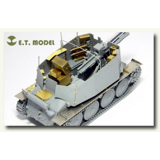 Photoetch for 1/35 WWII German SdKfz.138/1 Ausf.H 15cm SIG 33/1 "Grille"