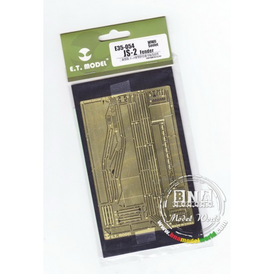 1/35 WWII Soviet JS-2 Photo-etched Fender for Tamiya kit #35289