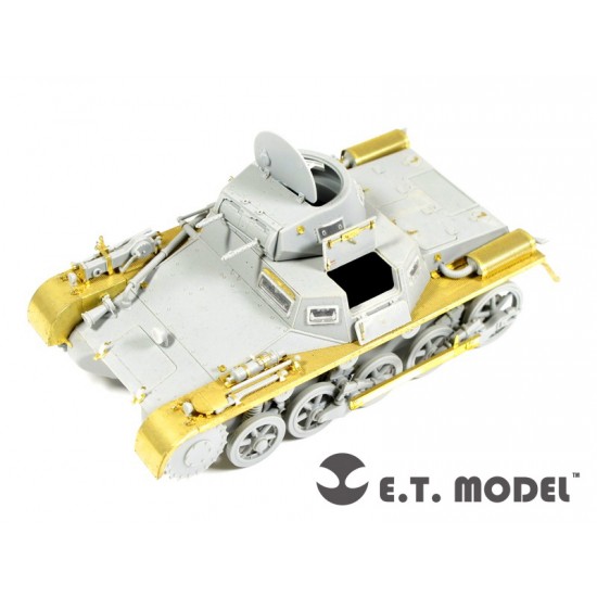 Photoetch for 1/35 WWII German PzKpfw.I Ausf.A (Early) for Dragon kit #6289