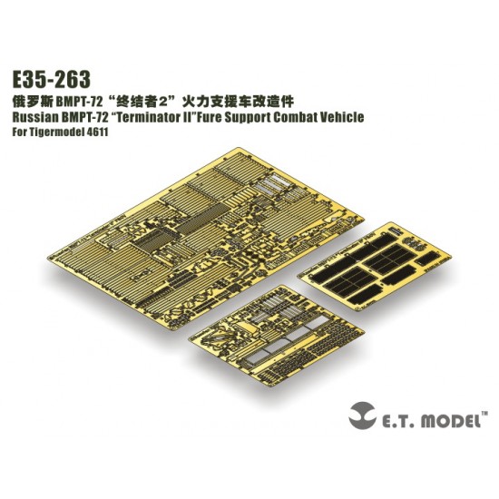 1/35 Russian BMPT-72 "Terminator II" Upgrade Set for Tiger Model #4611
