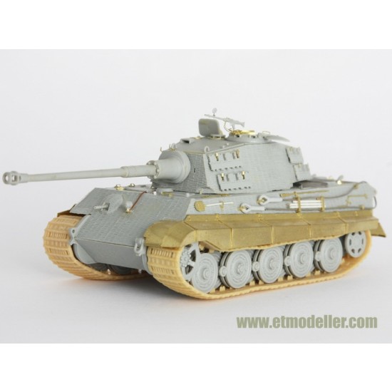 1/72 WWII German King Tiger (Henschel Turret) Detail-up set for Dragon kit