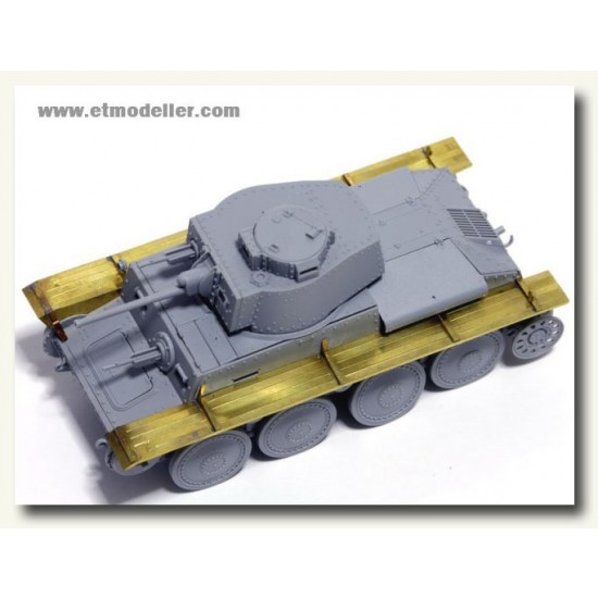 Photo-etched Fender for 1/35 WWII German Panzer 38t for Dragon kit