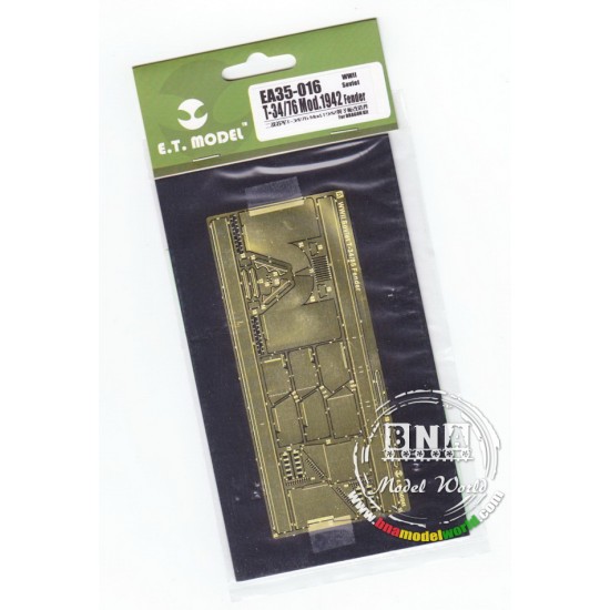 1/35 WWII Soviet T-34/76 Mod.1942 Fender for Dragon kit