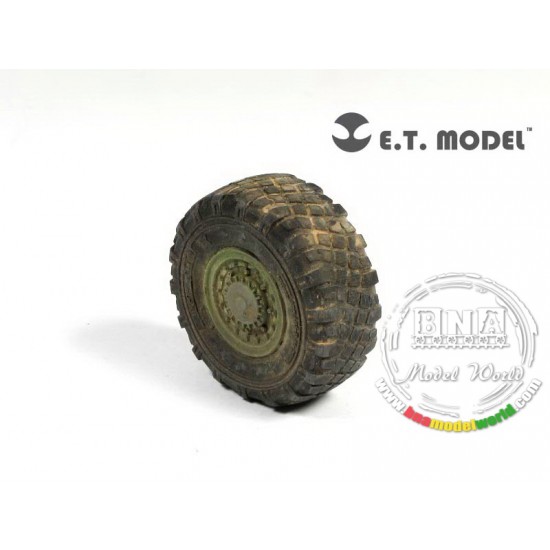 1/35 US Army LAV Weighted Road Wheels (Wide) for Trumpeter kit