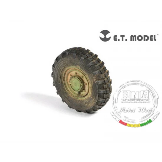 1/35 US Army LAV Weighted Road Wheels (Narrow) for Trumpeter kit (8pcs)