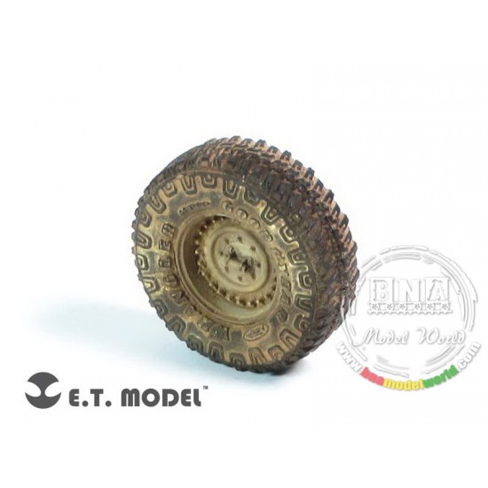 1/35 US ARMY M1151 Enhanced Armament Carrier Weighted Road Wheels for Academy