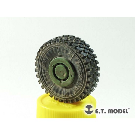 1/35 Modern US MK.23 MTVR Cargo Truck Weighted Road Wheels for Trumpeter kit