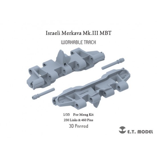 1/35 Israeli Merkava Mk.III MBT Workable Track for Meng kits