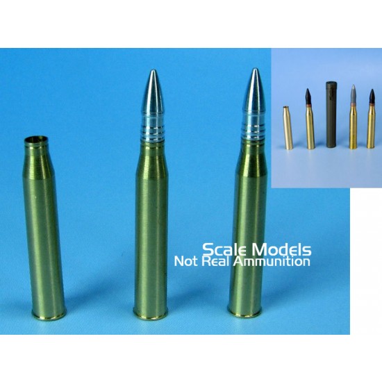 1/35 WWII German 75mm PzgrPatr.40/42 Ammo set for KwK.42