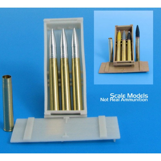 1/35 WWII German 8.8cm SprgrPatr.L/4.5 Ammo set for KwK.36