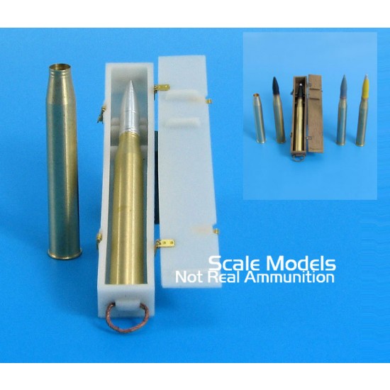 1/35 WWII German 8.8cm SprgrPatr.L/4.5 Ammo set for KwK.43