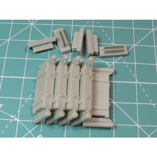 1/35 Wooden Ammo Boxes for 7.5 cm KwK.40/StuK.40 L/43 & L/48 Vol.2