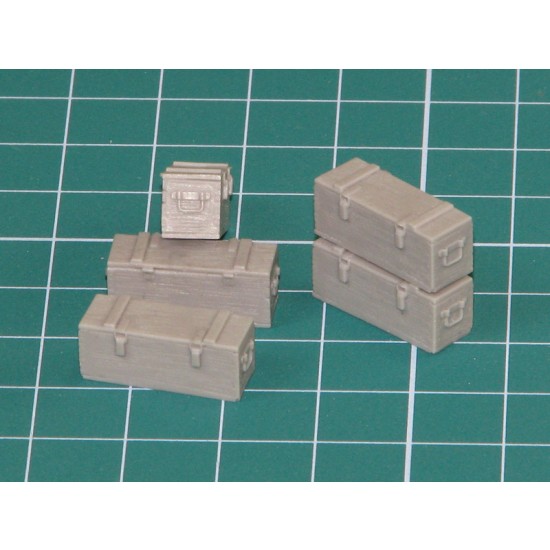 1/35 Wooden Ammo Boxes for 5cm KwK.39