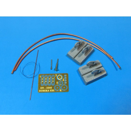 1/35 Towing Cable and Aerial Base for T-90 Russian MBT for Meng Model #TS-006