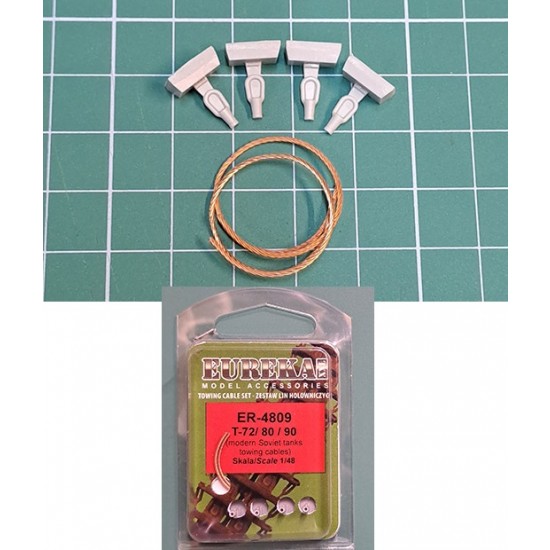 1/48 Towing Cable for Modern Soviet Tanks (T-72, T-80, T-90)